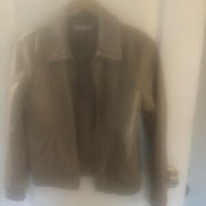 Leatherjacket faux taupe/ light brown  bomber